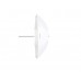 Elinchrom Shallow White - Translucent 2 in 1 Umbrella 105cm EL26359